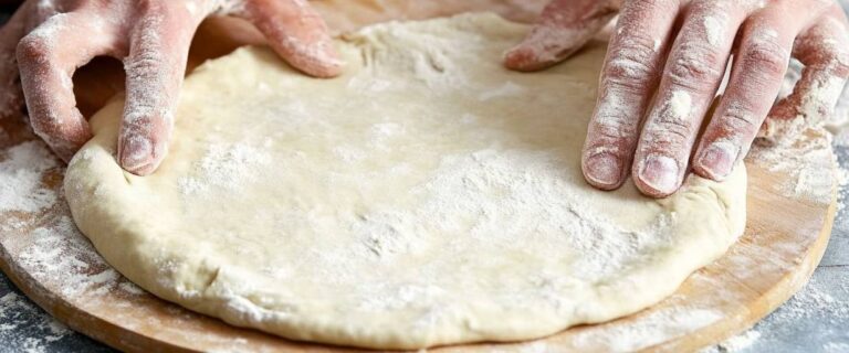 Pizzateig Zieht Sich Beim Ausrollen Wieder Zusammen www.pizzadimario.de